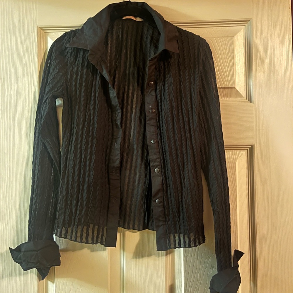 Black Button Down - image 2